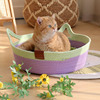 夏季猫耳编织猫窝四季通用大猫咪猫产房睡觉保暖宠物窝可水洗