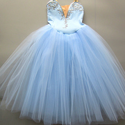 芭蕾舞裙儿童演出服专业小天鹅芭蕾，舞蹈裙女童，蓝色蓬蓬纱裙tutu裙