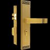 铠铜威全铜新中式房间门锁，纯铜室内实木门执手锁静音家用锁具通用