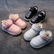 男宝雪地靴1一2岁宝宝，棉鞋冬季外穿短靴，婴幼儿学步加绒加厚防滑