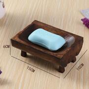 手工实木质香皂盒家用轻奢个性创意卫生间沥水肥皂架皂盒皂托!