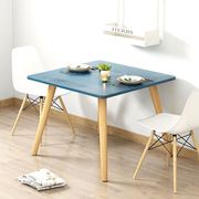 餐桌小户型家用方桌简易吃饭桌出租屋饭桌实木，餐桌椅组合46人桌子
