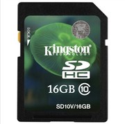 金士顿Kingston 16G Class10 SD高速存储卡 高速相机内存卡 SD卡