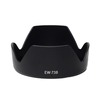 ew-73b遮光罩适用佳能60d70d600d18-135镜头，单反67mm相机配件