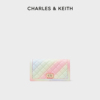 CHARLES＆KEITH经典菱格CK6-70840448女士通勤链条单肩斜挎包钱包