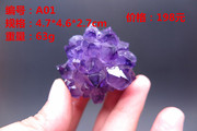 乌拉圭天然紫晶花簇 消磁防辐射 紫水晶花簇族原矿石摆件