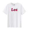 Lee女士23年夏季经典logo印花白色短袖T恤LWT0052753RT00F-K14000