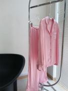ELC甜欲小精灵｜小众设计法式浪漫芭比粉少女减龄缎面睡衣套装