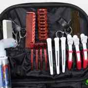 发型师多功能美发工具包美发剪，包理发师工具箱手提拉链电推包