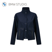BMW Studio宝马女装春夏季夹克时尚高级感立领梭织单排扣夹克外套