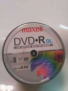Maxell/麦克赛尔万胜DVD+R 50片可打印空白光盘 单面双层记录8.5G