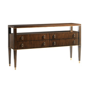 美式现代轻奢实木餐边柜客厅沙发背几边柜储物柜现代美式装饰柜