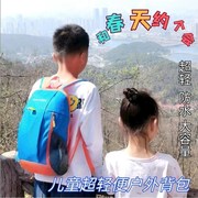 儿童户外出游登山小背包女孩小学生休闲旅游超轻便双肩包男童书包