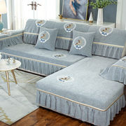 索菲娜四季沙发垫防滑沙发坐垫，套欧式沙发，垫子定制贵妃全包y一鹿