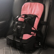 简易便携式汽车坐垫车载儿童安全座椅垫通用背带绑带012345岁