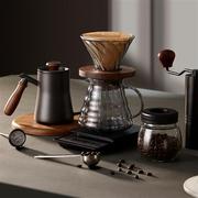 GOK 手冲咖啡壶套装家用咖啡过滤器滤杯手冲壶磨豆机咖啡器具 基
