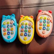 可咬小萌兔益智音乐手机，宝宝婴儿小孩仿真益智电动电话早教玩具