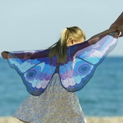 儿童蝴蝶翅膀奇妙仙子演出翅膀道具大人丝绸蝴蝶天使翅膀舞蹈服饰