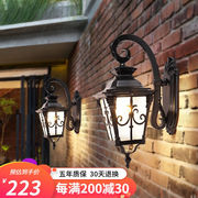 凯优美(kaiyoumei)复古壁灯，欧式室外防水墙挂别墅户外门口灯阳