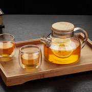 耐热玻璃茶具套装花茶茶具套组整套功夫茶具礼盒礼套装玻璃茶壶