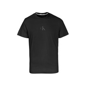 Calvin Klein/凯文克莱男士纯棉纯色圆领短袖2022夏季T恤