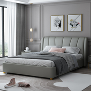 轻奢床20201.5米1.8米双人床主卧婚床现代简约高箱储物布艺床