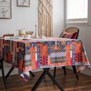 美式乡村波西米亚百家布棉麻民族风餐桌布茶几装饰布艺面料