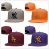 2023棒球帽子紫色平沿帽嘻哈涂鸦硬顶帽橙色滑板帽青年欧美帽