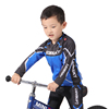lb春秋季平衡车骑行服儿童抓绒，套装冬季加厚赛车服轮滑长上衣