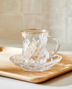 处理zarahome高档轻奢咖啡杯碟，套装下午茶茶具欧式杯子