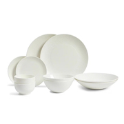 WEDGWOOD威基伍德几何双人食10件套欧式骨瓷餐具套装碗盘家用餐盘