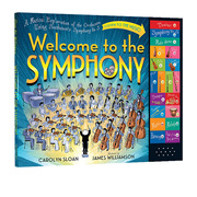 英文原版欢迎来到交响乐团welcometothesymphony儿童音乐乐器认知乐感启蒙启蒙早教绘本亲子共读