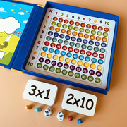 儿童磁性数字运算蒙氏教具，3-6岁宝宝数学，学习卡片早教益智力玩具