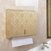 壁挂式擦手纸盒不锈钢酒店家用厨房抽纸盒洗手间免打孔擦手纸巾架
