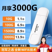 随身wifi不限流量移动4g网络2024车载路由器，电脑笔记本上网热点，免插卡通用三网卡便携式充电仓wi-fi