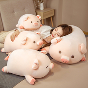 猪猪毛绒玩具小猪公仔床上睡觉抱枕超软大号，玩偶布娃娃生日礼物女