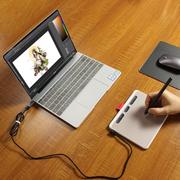 手写电子绘画板写字输入板笔记本，免驱动微课录制电脑，手绘板数位板