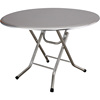 双层不锈钢折叠桌吃饭桌餐桌方桌，桌子家用工业风圆形圆台80圆桌1m