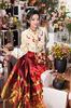新中式女装汉服2023敬酒服新娘红色马面裙婚服半身裙套装秋季