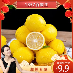 四川安岳柠檬，新鲜水果当季皮薄，香水柠檬现摘
