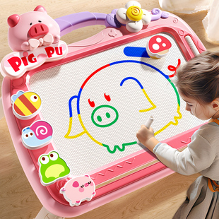 儿童画画板小孩，家用婴幼儿磁性宝宝涂鸦磁力绘画写字板可消除可擦