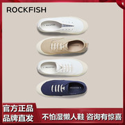 rockfish719一脚蹬女鞋，懒人鞋渔夫鞋女2022春款鞋子，休闲单鞋