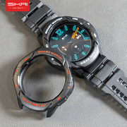 适用于华为watch4gt4保护膜watch3pronewgt3表带，gt2pro表壳智能手表，保护套gt2表带迷彩保护壳手表全包壳膜