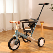 儿童脚踏多功能三轮车1—2—3岁三合一宝宝骑的平衡车遛溜娃推车