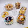 曲奇饼包装盒透明塑胶盒子纯手工烘焙桃酥饼干千层蛋糕盒重复使用