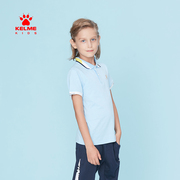 KELME KIDS卡尔美 童装男童polo衫短袖t恤衫中童翻领T恤儿童半袖