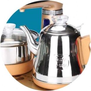 泗季春 电磁茶炉套装 电茶炉自动上水不锈钢智能茶艺炉