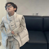 韩国儿童羽绒服马甲2022秋装，男童女童宝宝坎肩，加厚背心幼儿园外穿
