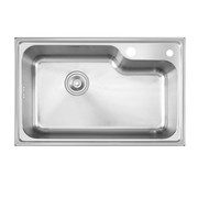 摩恩水槽大单槽台下盆，304不锈钢厨房洗菜盆洗碗池单槽2901628010