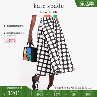 kate spade ks art dots 艺术波点短裙日常休闲百搭时尚设计感女